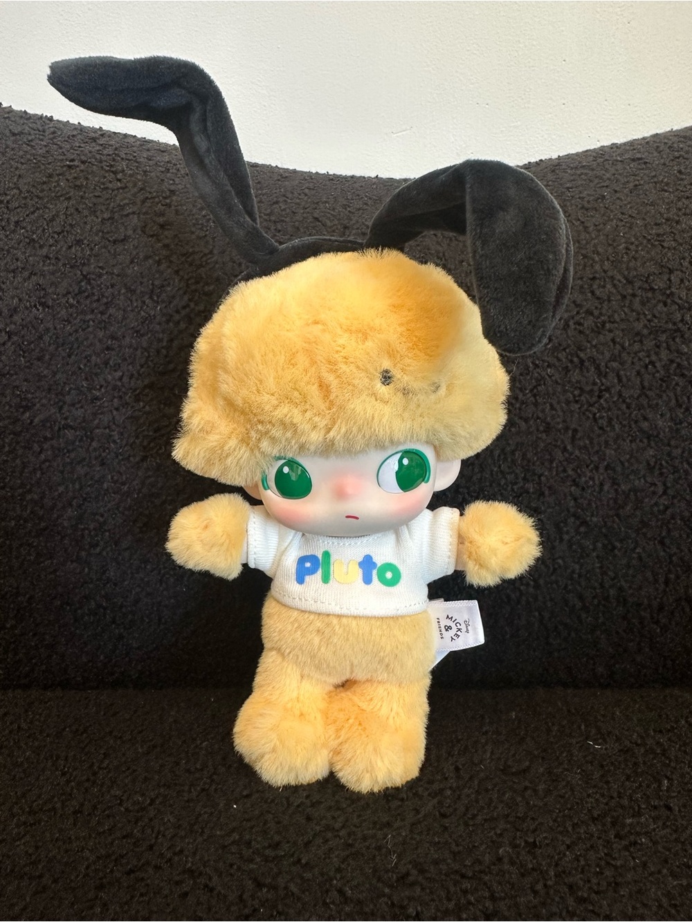 POP MART Dimoo World × Disney Series plush keychain-Pluto